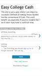 Mobile Screenshot of easycollegecash.blogspot.com