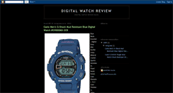 Desktop Screenshot of digital-watch-review.blogspot.com