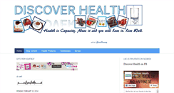 Desktop Screenshot of discoverabouthealth.blogspot.com