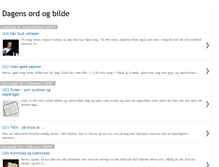 Tablet Screenshot of dagensordogbilde.blogspot.com