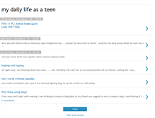 Tablet Screenshot of my-daily-life-as-teen.blogspot.com