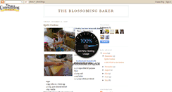 Desktop Screenshot of blossomingbaker.blogspot.com