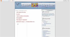 Desktop Screenshot of lizyluztarot.blogspot.com