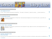 Tablet Screenshot of lizyluztarot.blogspot.com