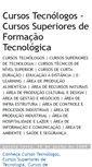 Mobile Screenshot of cursostecnologos.blogspot.com