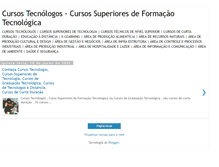 Tablet Screenshot of cursostecnologos.blogspot.com