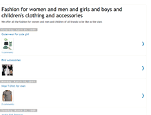 Tablet Screenshot of fashions2you.blogspot.com
