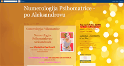 Desktop Screenshot of numerologijapsihomatricealeksandrov.blogspot.com