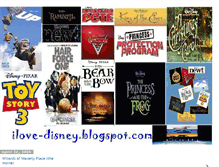 Tablet Screenshot of ilove-disney.blogspot.com