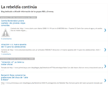 Tablet Screenshot of larebeldemaniacontinua.blogspot.com