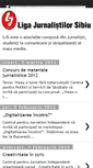 Mobile Screenshot of ligajurnalistilorsibiu.blogspot.com