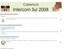 Tablet Screenshot of cobertura-intercomsul.blogspot.com