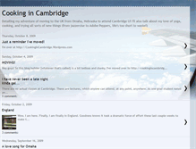 Tablet Screenshot of cookingincambridge.blogspot.com