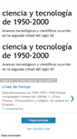 Mobile Screenshot of cienciaytecnologade1950-2000.blogspot.com