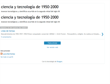 Tablet Screenshot of cienciaytecnologade1950-2000.blogspot.com