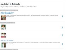 Tablet Screenshot of madelynandfriends.blogspot.com