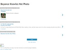 Tablet Screenshot of beyonceknowleshotphoto.blogspot.com