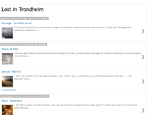 Tablet Screenshot of lostintrondheim.blogspot.com
