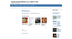 Desktop Screenshot of jalanjalandingin.blogspot.com