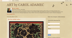 Desktop Screenshot of caroladamec.blogspot.com
