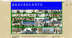 Desktop Screenshot of oestenews-regiaoleste.blogspot.com
