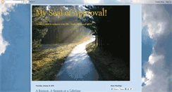 Desktop Screenshot of mysealofapproval.blogspot.com