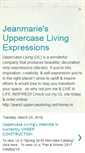 Mobile Screenshot of experienceuppercaseliving.blogspot.com