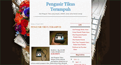 Desktop Screenshot of pengusirtikusterampuh.blogspot.com