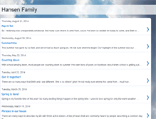 Tablet Screenshot of amber-hansenfamily.blogspot.com