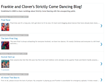 Tablet Screenshot of frankieandcloverstrictly.blogspot.com