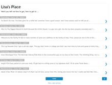 Tablet Screenshot of ilovelisa.blogspot.com