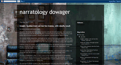 Desktop Screenshot of narratology-dowager.blogspot.com