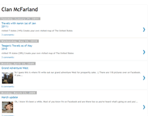 Tablet Screenshot of mcfarlandclan.blogspot.com