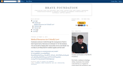 Desktop Screenshot of bravefoundation.blogspot.com