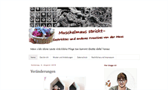 Desktop Screenshot of muschelmausstrickt.blogspot.com
