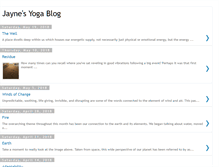 Tablet Screenshot of desertyogatherapy.blogspot.com