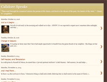 Tablet Screenshot of calidorespeaks.blogspot.com