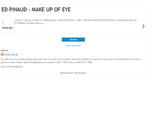 Tablet Screenshot of edpinaudcosmeticeye.blogspot.com