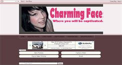 Desktop Screenshot of charmingfaces.blogspot.com