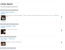Tablet Screenshot of littlemochis.blogspot.com