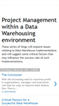 Mobile Screenshot of dwprojectmanagement.blogspot.com