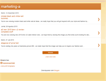 Tablet Screenshot of marketing-a.blogspot.com