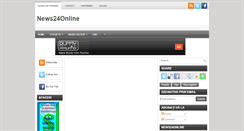 Desktop Screenshot of online24-news.blogspot.com