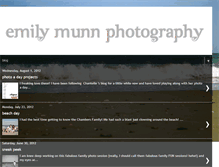 Tablet Screenshot of emilymunnphotography.blogspot.com