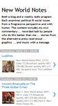 Mobile Screenshot of newworldnotes.blogspot.com