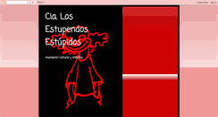 Desktop Screenshot of losestupendosestupidos.blogspot.com