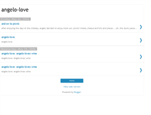 Tablet Screenshot of angelo-love.blogspot.com
