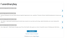 Tablet Screenshot of anordinaryboy.blogspot.com