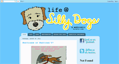 Desktop Screenshot of lifeatsillydogs.blogspot.com