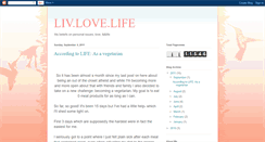 Desktop Screenshot of livlovelife-livlovelife.blogspot.com